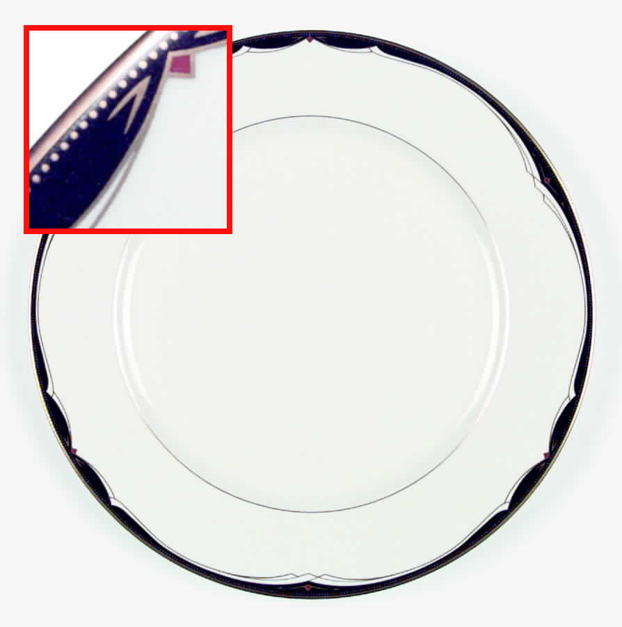 Coronet Dinner Plate by Mikasa-1