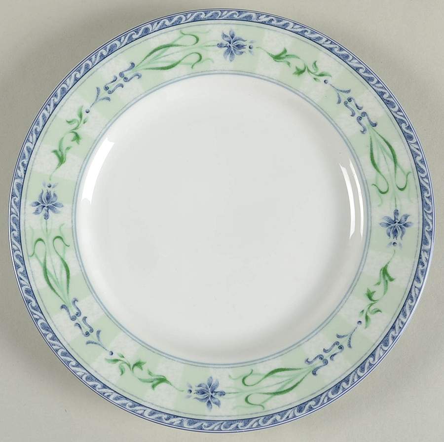 French Iris Salad Plate by Mikasa-1