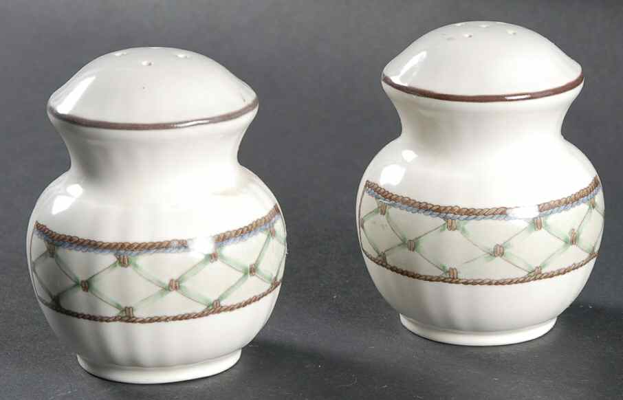 Country Lattice Salt & Pepper Set by Mikasa-1