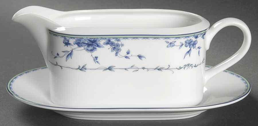 Regency Hall Gravy Boat & Underplate by Mikasa-1