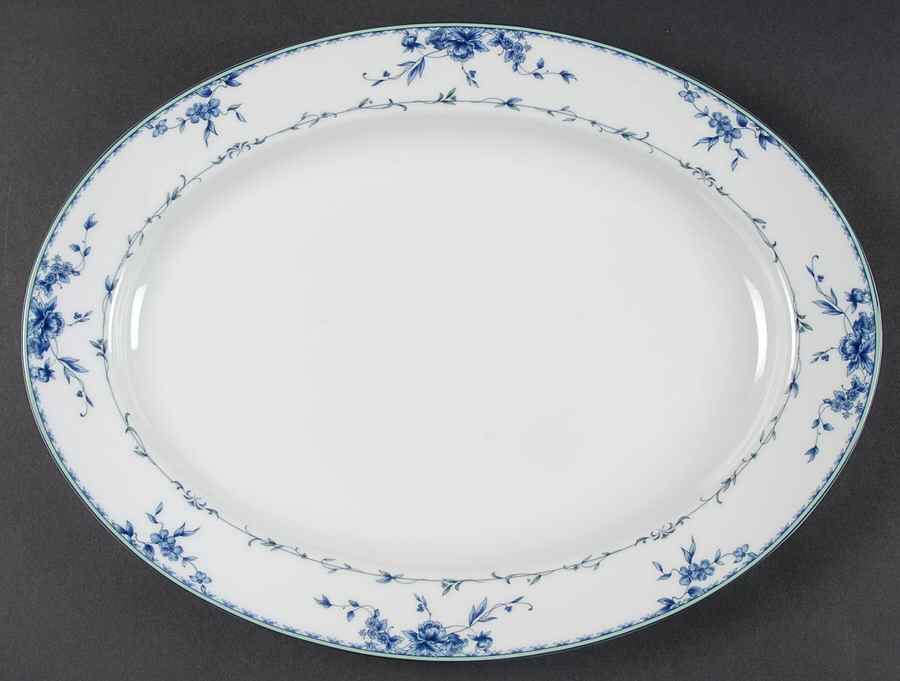 Regency Hall 15" Oval Serving Platter by Mikasa-1