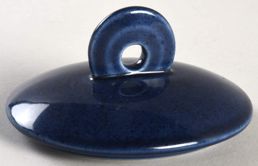Harbour Blue Lid for Sugar Bowl by Mikasa-1