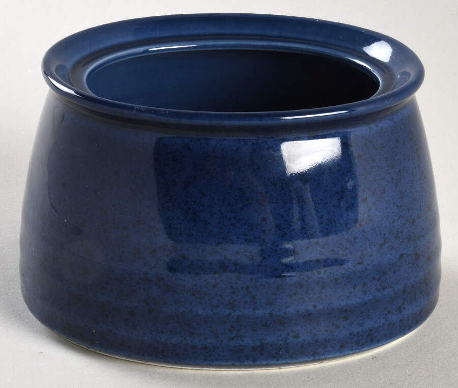 Harbour Blue Sugar Bowl No Lid by Mikasa-1