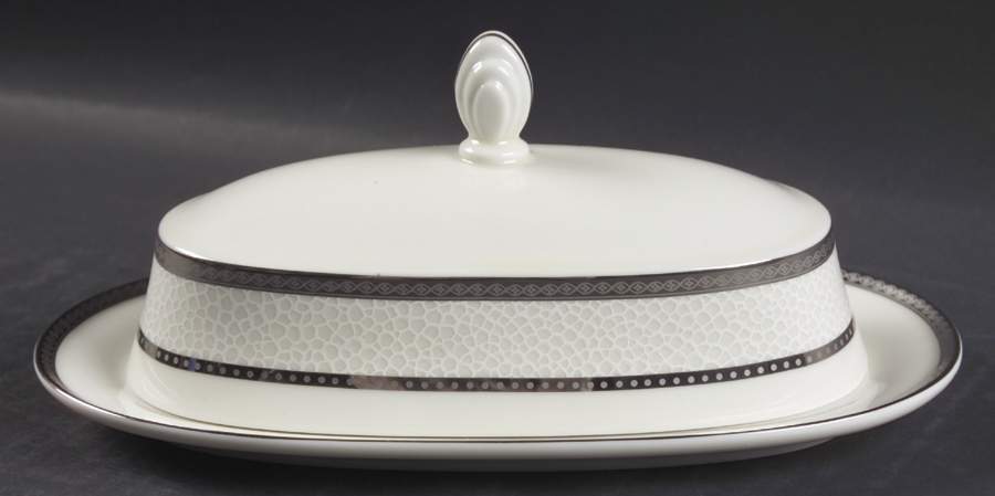 Imperial Flair Platinum 1/4 Lb Covered Butter by Mikasa-1