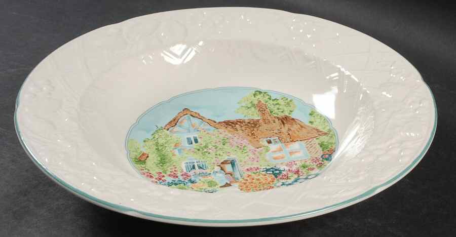 Cottage Vista Large Rim Soup Bowl by Mikasa-1