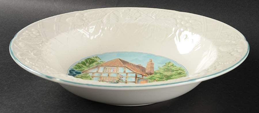 Cottage Vista 10" Round Vegetable Bowl by Mikasa-1