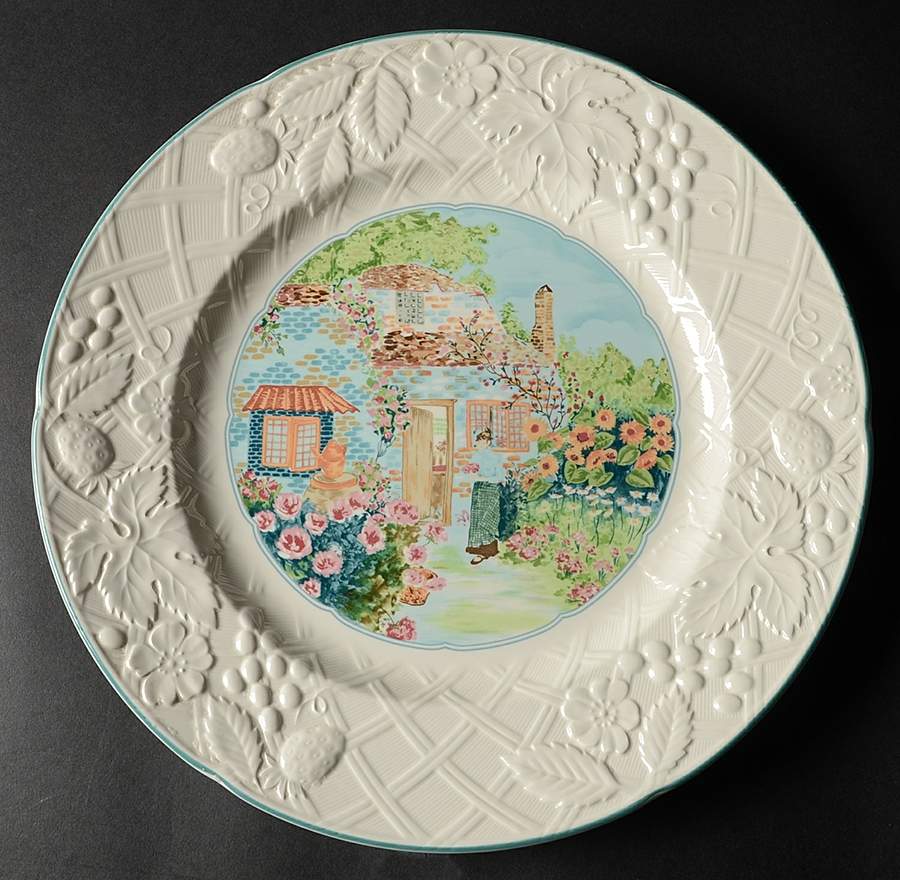 Cottage Vista 12" Chop Plate (Round Platter) by Mikasa-1