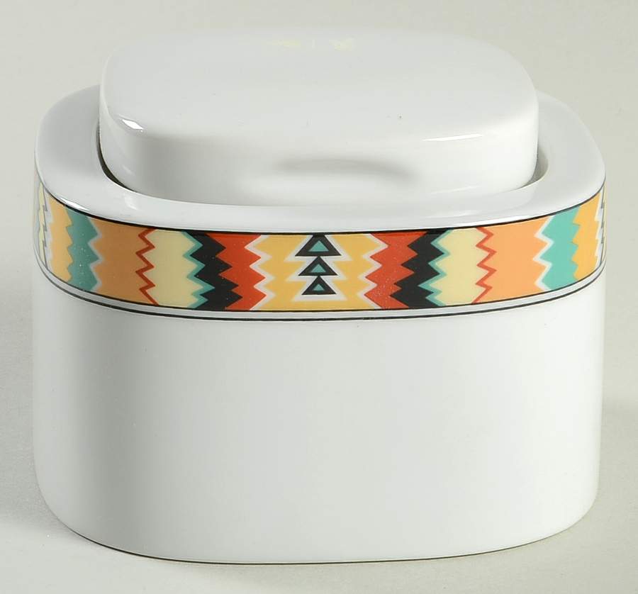 Tamarack Sugar Bowl & Lid by Mikasa-1