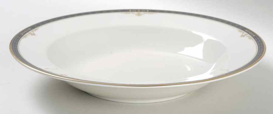 Regency Crest Rim Soup Bowl by Mikasa-1