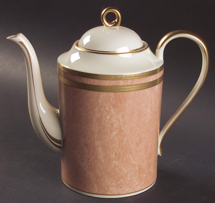 Coral Florentine Coffee Pot & Lid by Mikasa-1
