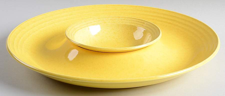 Saffron (2 Piece) Chip & Dip Set by Mikasa-1
