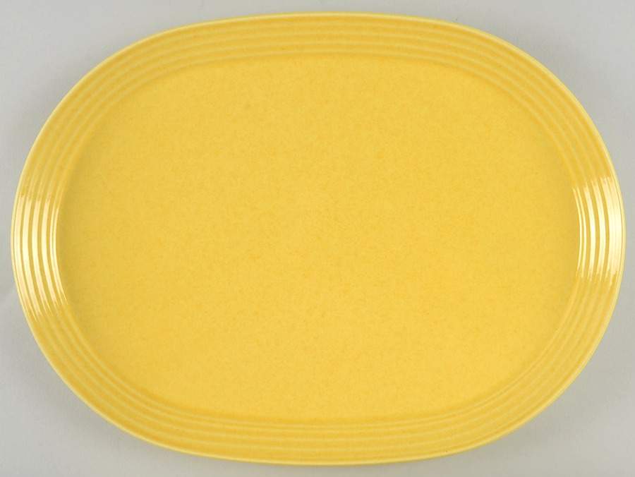 Saffron 15" Oval Serving Platter by Mikasa-1
