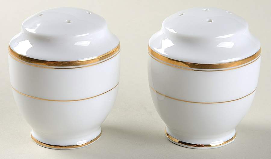 Classic Gold Salt & Pepper Set by Mikasa-1