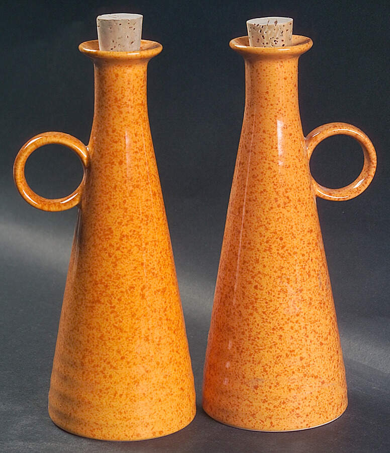 Sunset (Set of 2) Oil/Vinegar with Cork Stoppers by Mikasa-1
