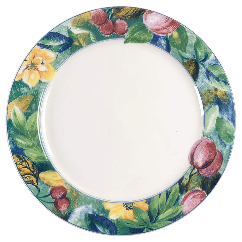 Fruit Collage Dinner Plate by Mikasa-1