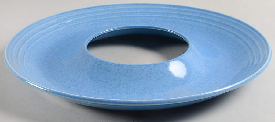 Reef Blue Chip Bowl/Plate for Chip & Dip Set by Mikasa-1