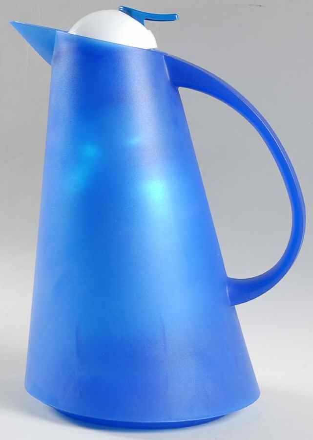 Reef Blue Plastic Thermos/Carafe & Lid by Mikasa-1