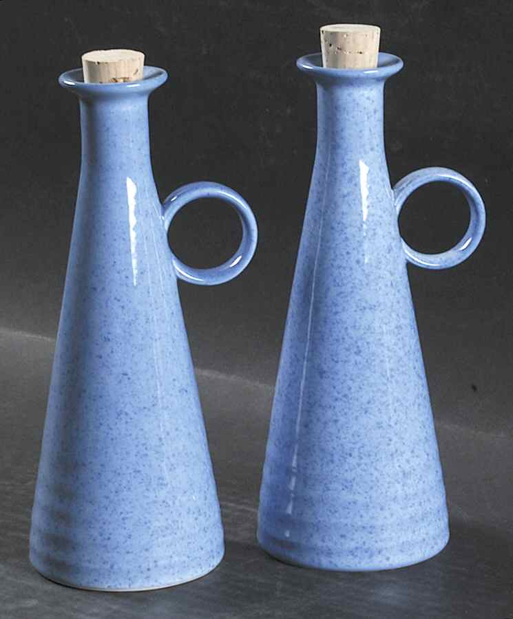 Reef Blue (Set of 2) Oil/Vinegar with Cork Stoppers by Mikasa-1