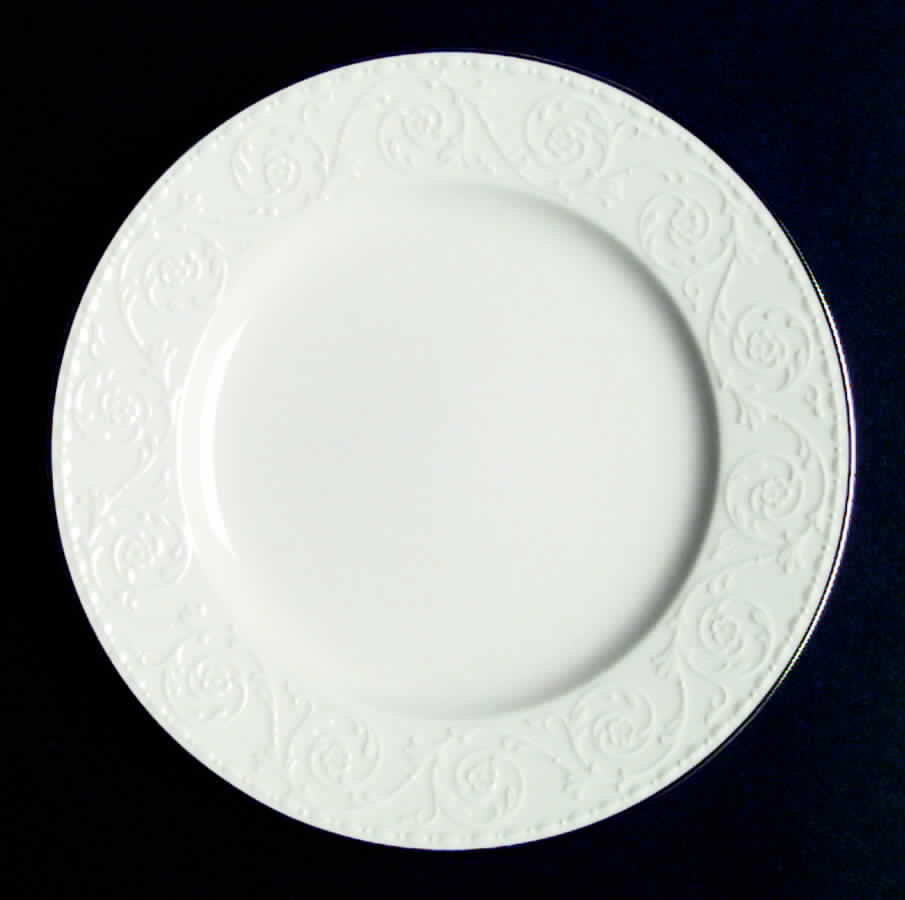 Plaza Platinum Salad Plate by Mikasa-1