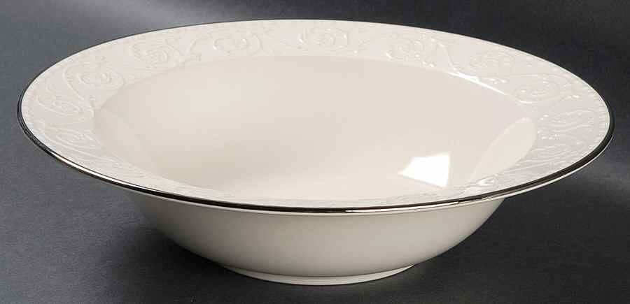 Plaza Platinum 10" Round Vegetable Bowl by Mikasa-1