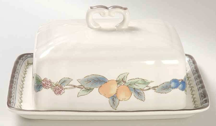 Country Harvest Square Covered Butter by Mikasa-1