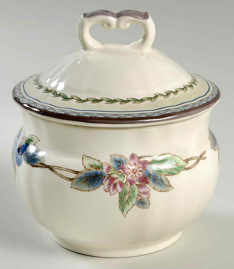 Country Harvest Sugar Bowl & Lid by Mikasa-1