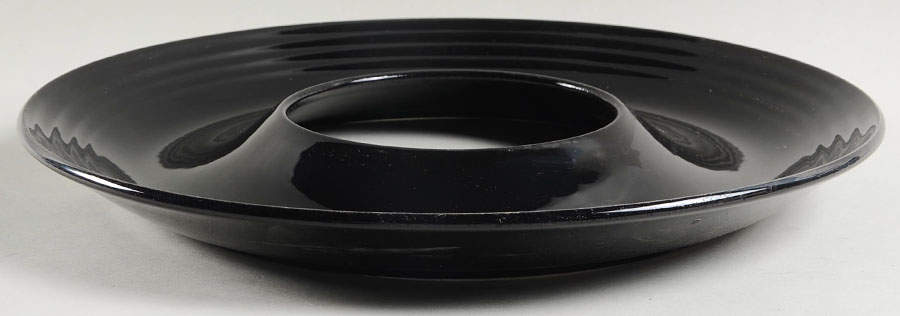 Onyx Chip Bowl/Plate for Chip & Dip Set by Mikasa-1