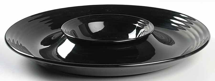 Onyx (2 Piece) Chip & Dip Set by Mikasa-1