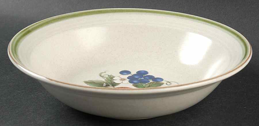 Berry Bloom Rim Soup Bowl by Mikasa-1