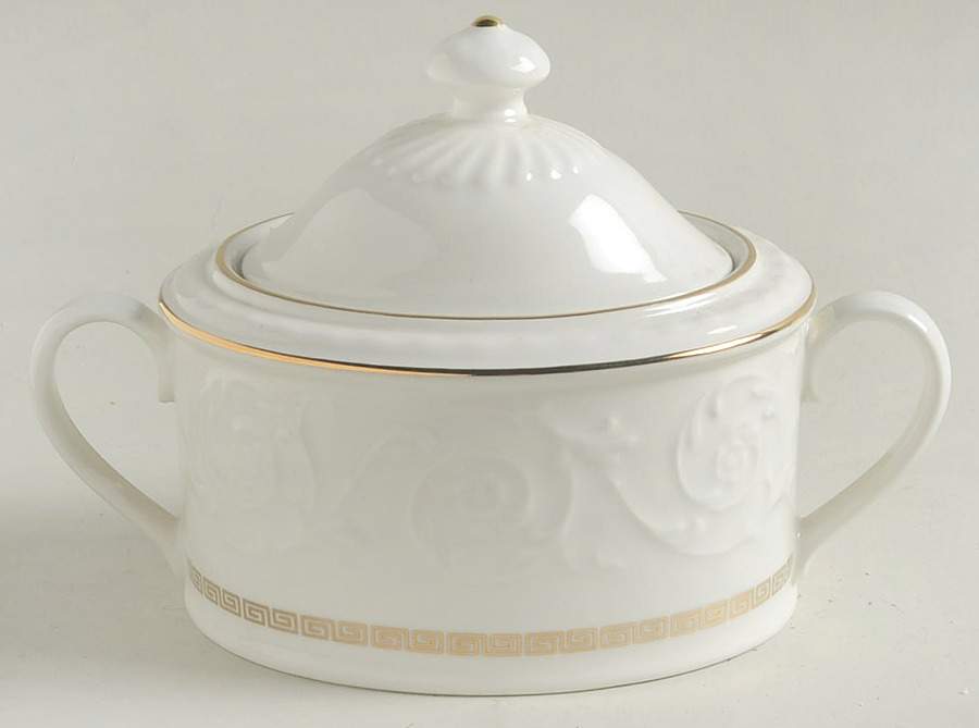 Tuscan Gold Sugar Bowl & Lid by Mikasa-1