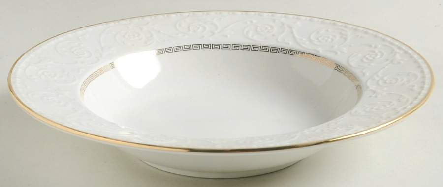 Tuscan Gold Large Rim Soup Bowl by Mikasa-1