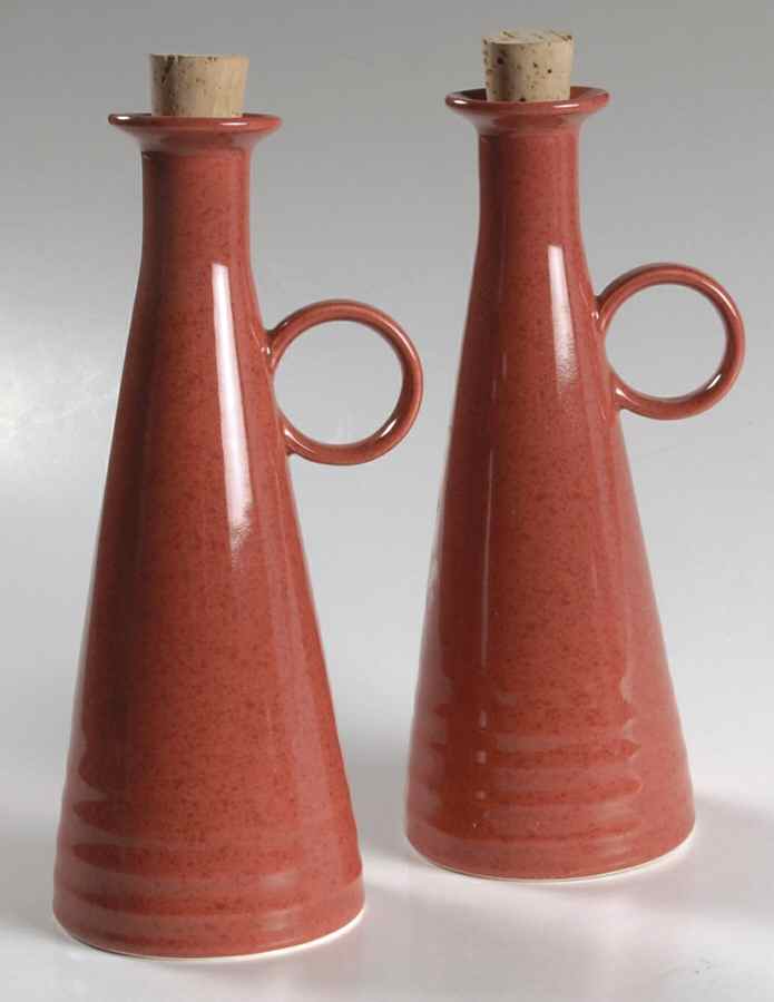 Spice (Set of 2) Oil/Vinegar with Cork Stoppers by Mikasa-1