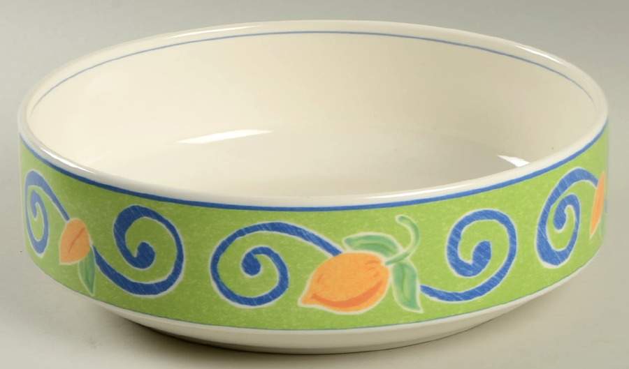 Lemon Fling 8" Round Vegetable Bowl by Mikasa-1