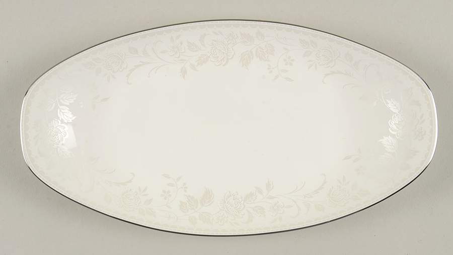 Floral Platinum Butter Tray by Mikasa-1
