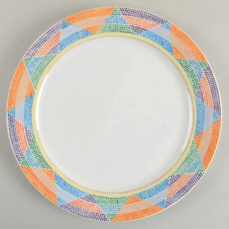Petit Point 12" Chop Plate (Round Platter) by Mikasa-1