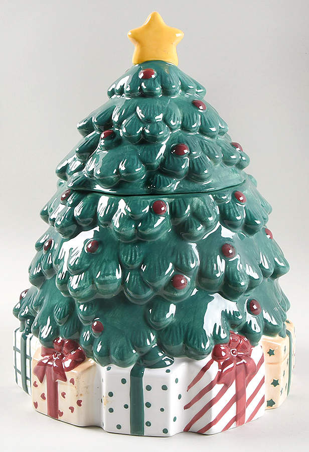 Christmas Wish Figural Cookie Jar & Lid by Mikasa-1