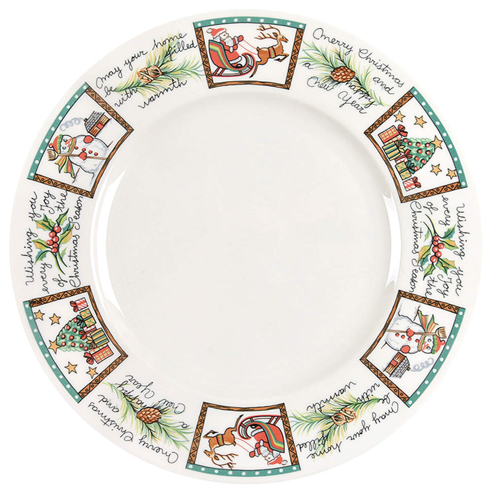 Christmas Wish Dinner Plate by Mikasa-1
