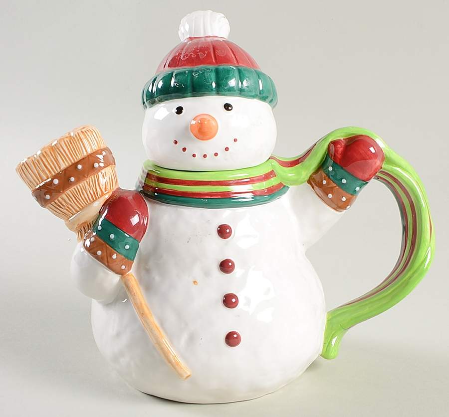 Christmas Wish Figural Teapot & Lid by Mikasa-1