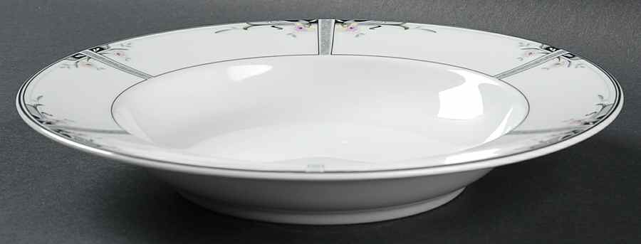 English Estate Large Rim Soup Bowl by Mikasa-1