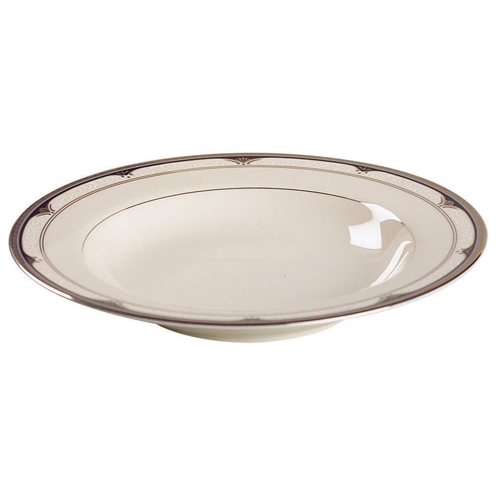 Silver Shells Rim Soup Bowl by Mikasa-1