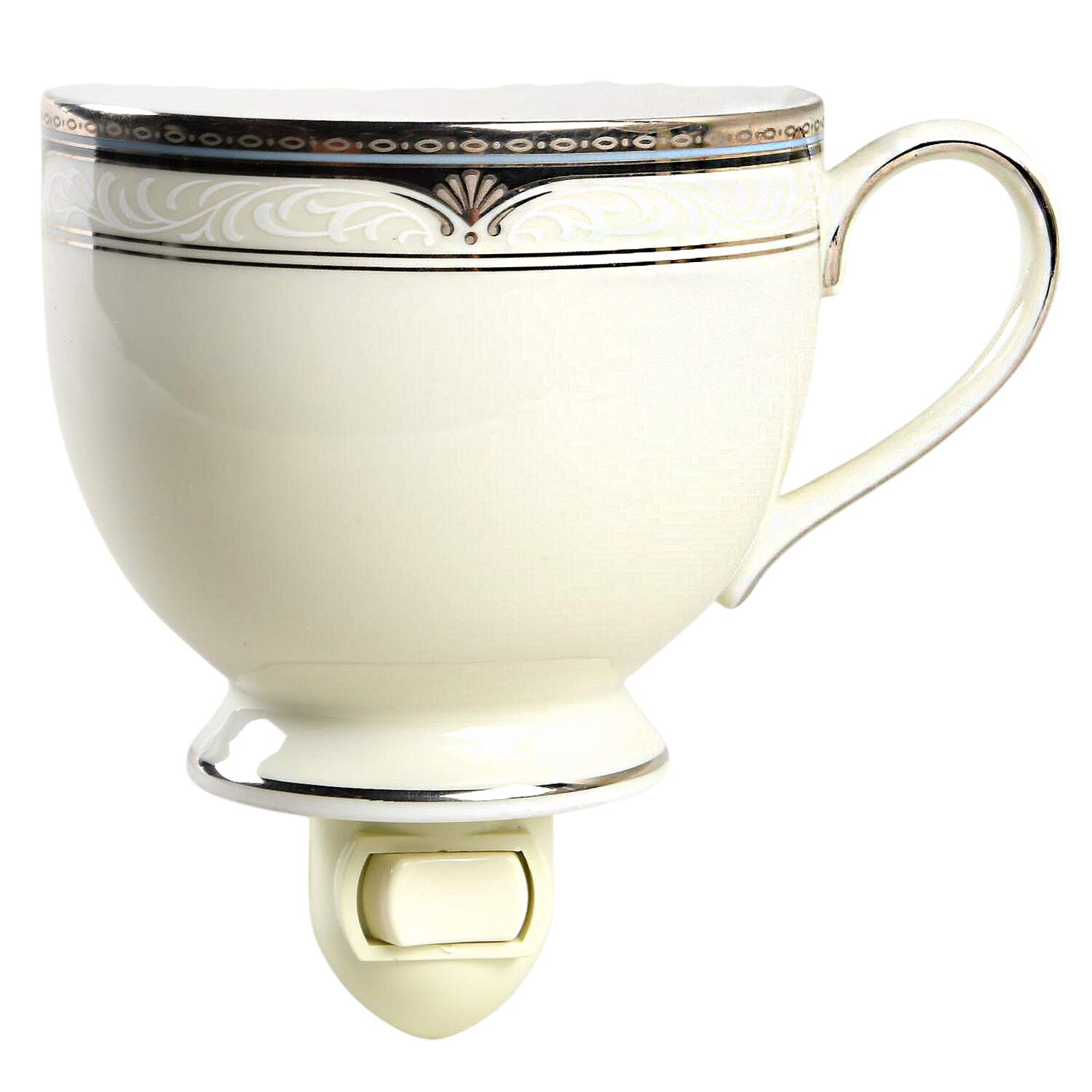 Silver Shells 1 5/8" + cup (H) Night Light/Cup HC by Mikasa-1