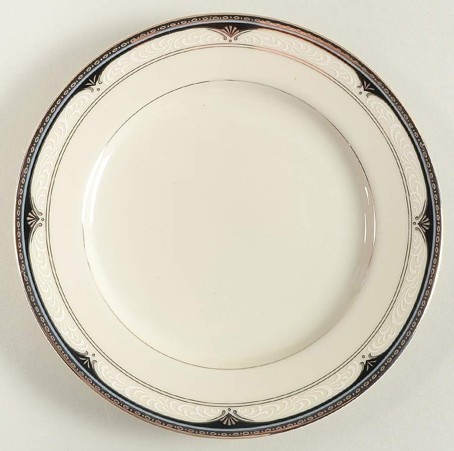 Silver Shells Bread & Butter Plate by Mikasa-1