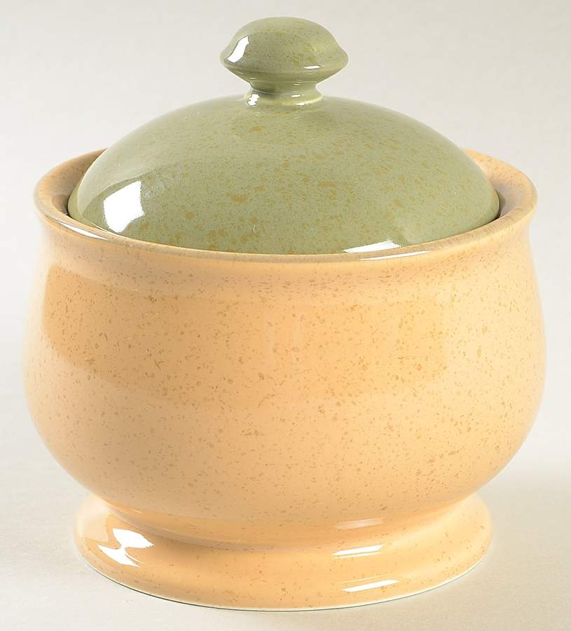 Wheat Sugar Bowl & Lid by Mikasa-1