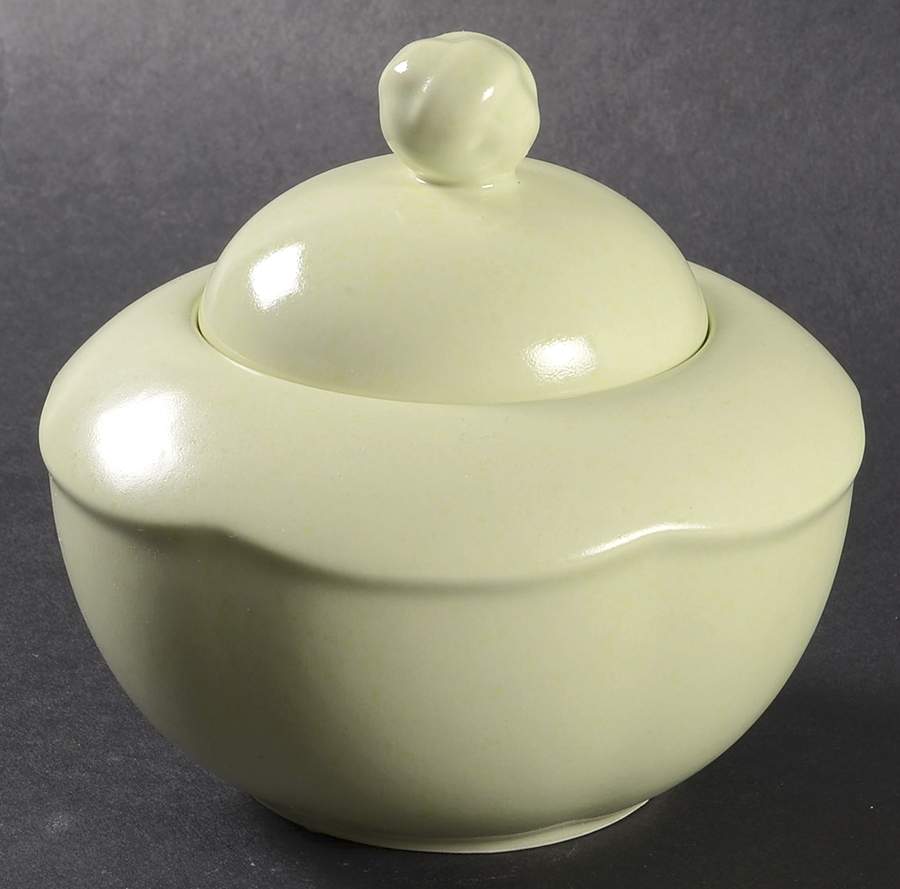 Mint Sugar Bowl & Lid by Mikasa-1
