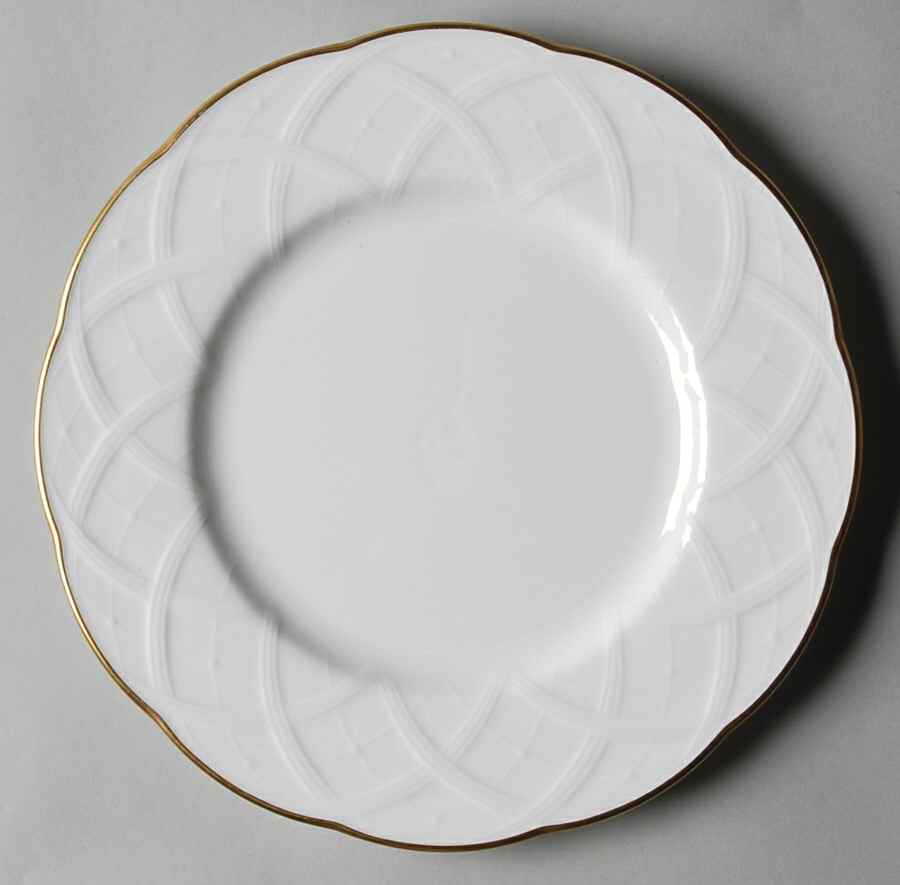 White House Gold Salad Plate by Mikasa-1