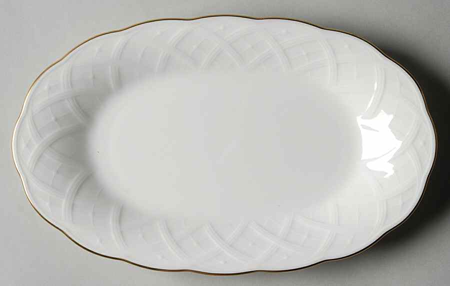 White House Gold Butter Tray by Mikasa-1
