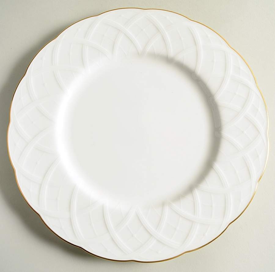 White House Gold Dinner Plate by Mikasa-1