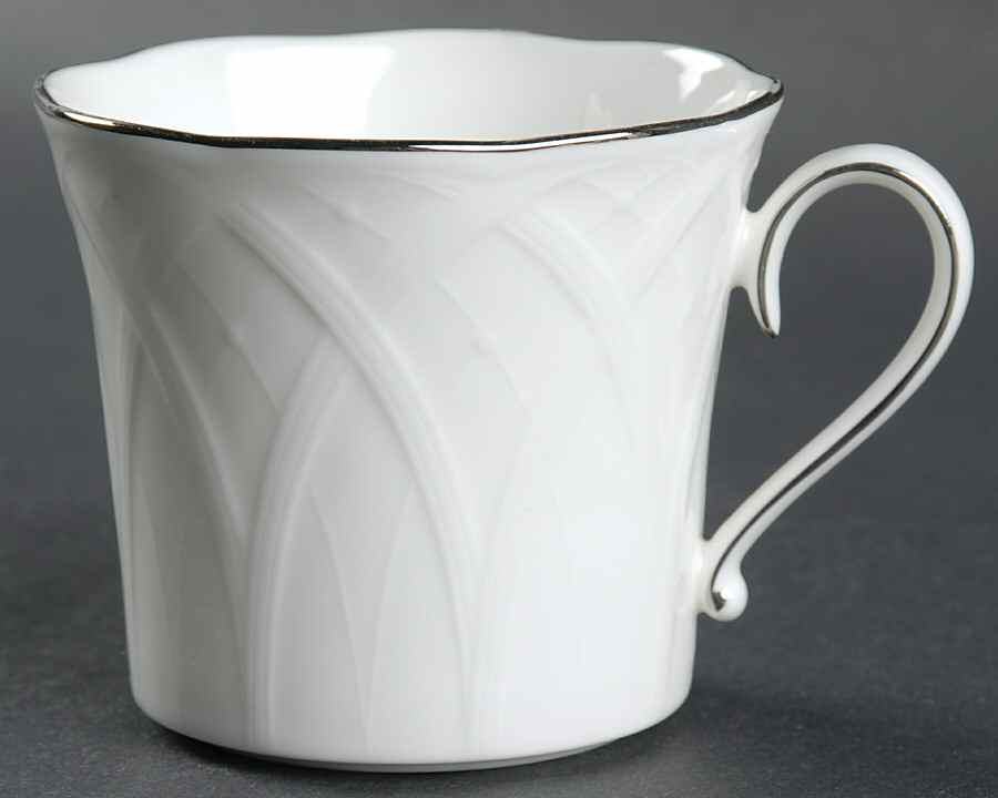 White House Platinum Flat Cup by Mikasa-1