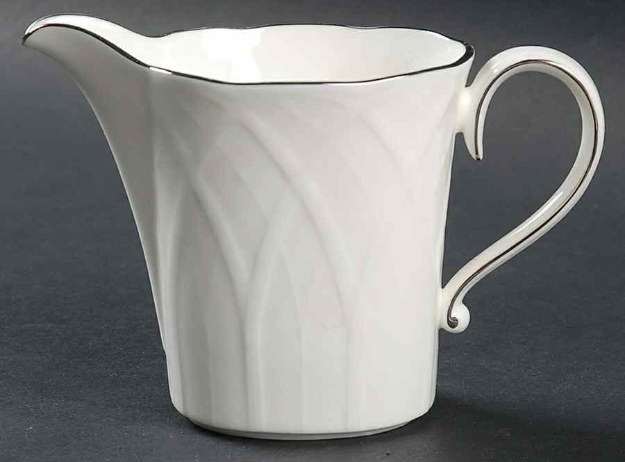 White House Platinum Creamer by Mikasa-1