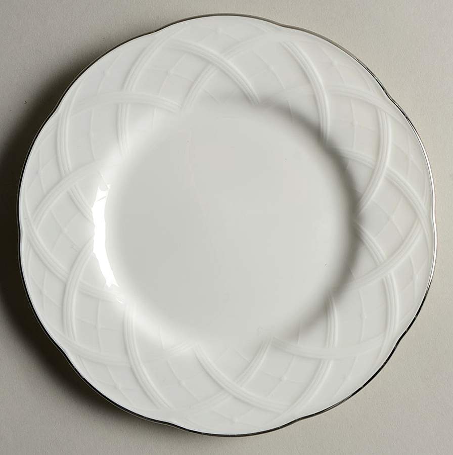 White House Platinum Bread & Butter Plate by Mikasa-1